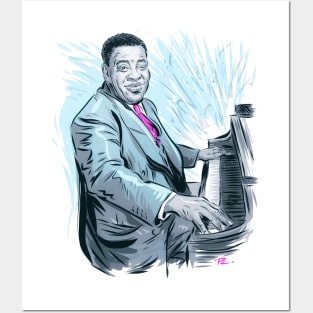 Art Tatum - An illustration by Paul Cemmick Posters and Art